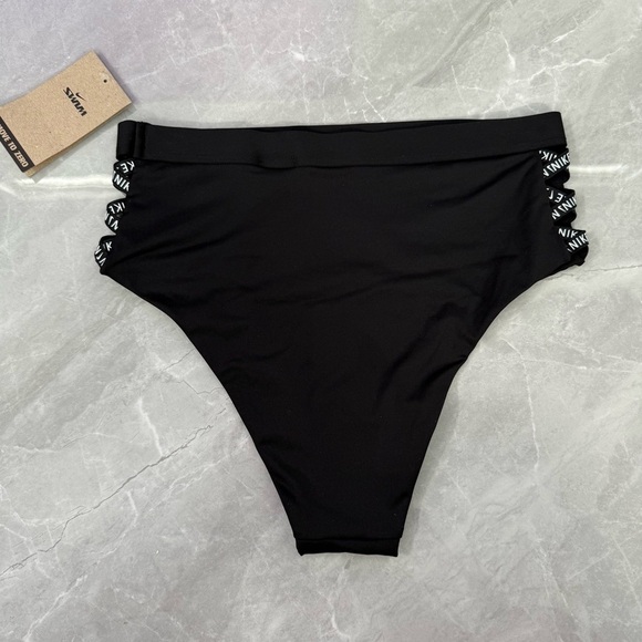 Women’s Nike Swim Sneakerkini High Waist Bikini Bottom Small - Picture 8 of 16